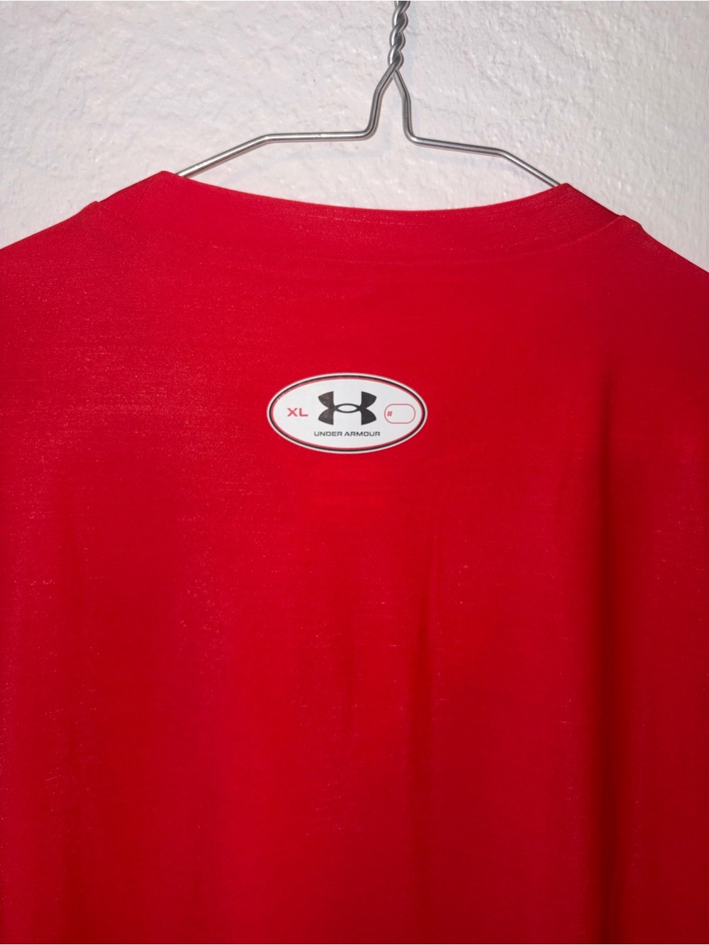 Under Armour Red Long-Sleeve HeatGear Crew - Picture 7 of 10